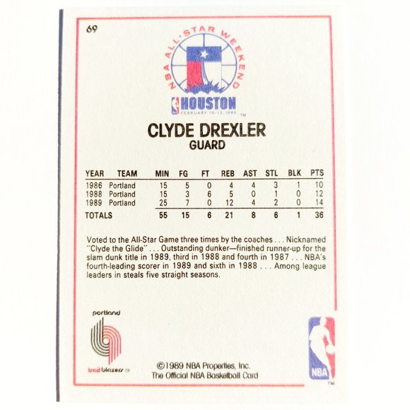 Portland Trailblazers (Clyde Drexler) - BKBL [25_CD12] - Picture 3 of 3